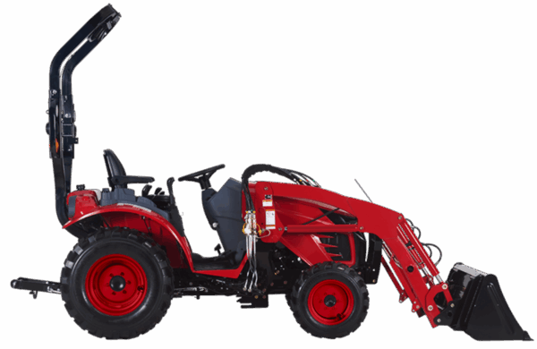 TYM compact tractor with front loader – available at Tri-County Equipment in Tennessee